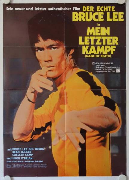 Game of Death original release german movie poster